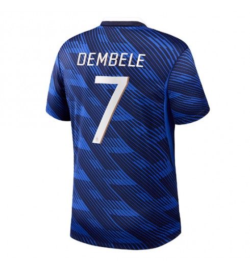 Ranska Ousmane Dembele #7 Kotipaita MM-kisat 2026 Lyhythihainen Ranska Ousmane Dembele #7 Kotipaita MM-kisat 2026 Lyhythihainen